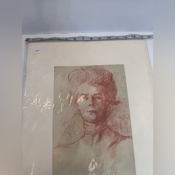 “Portrait of Jane Avril” Sealed Vintage Print by Henri de Toulouse-Lautrec - Picture 5 of 10
